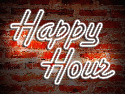 Happy hour business networking